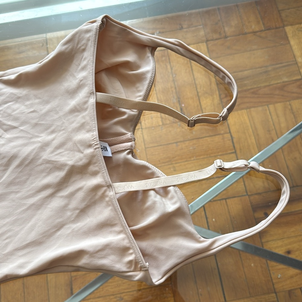 WOLFORD Sheer Touch Stretch Jersey Underwire Bodysuit - Women’s Size M/ B Cup - Picture 2 of 13